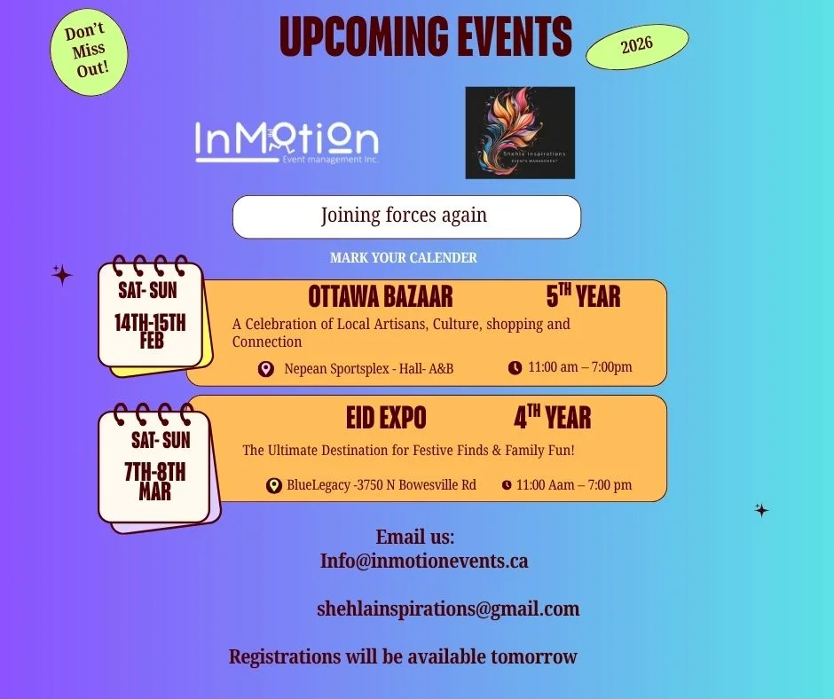 InMotion's Eid Expo at Blu Legacy Convention Centre